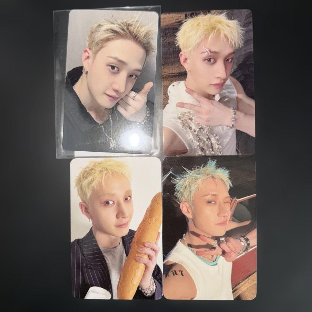 Cartolina fotografica StrayKids Bang Chan QUESTA CHE JYP JAPAN edizione limitata