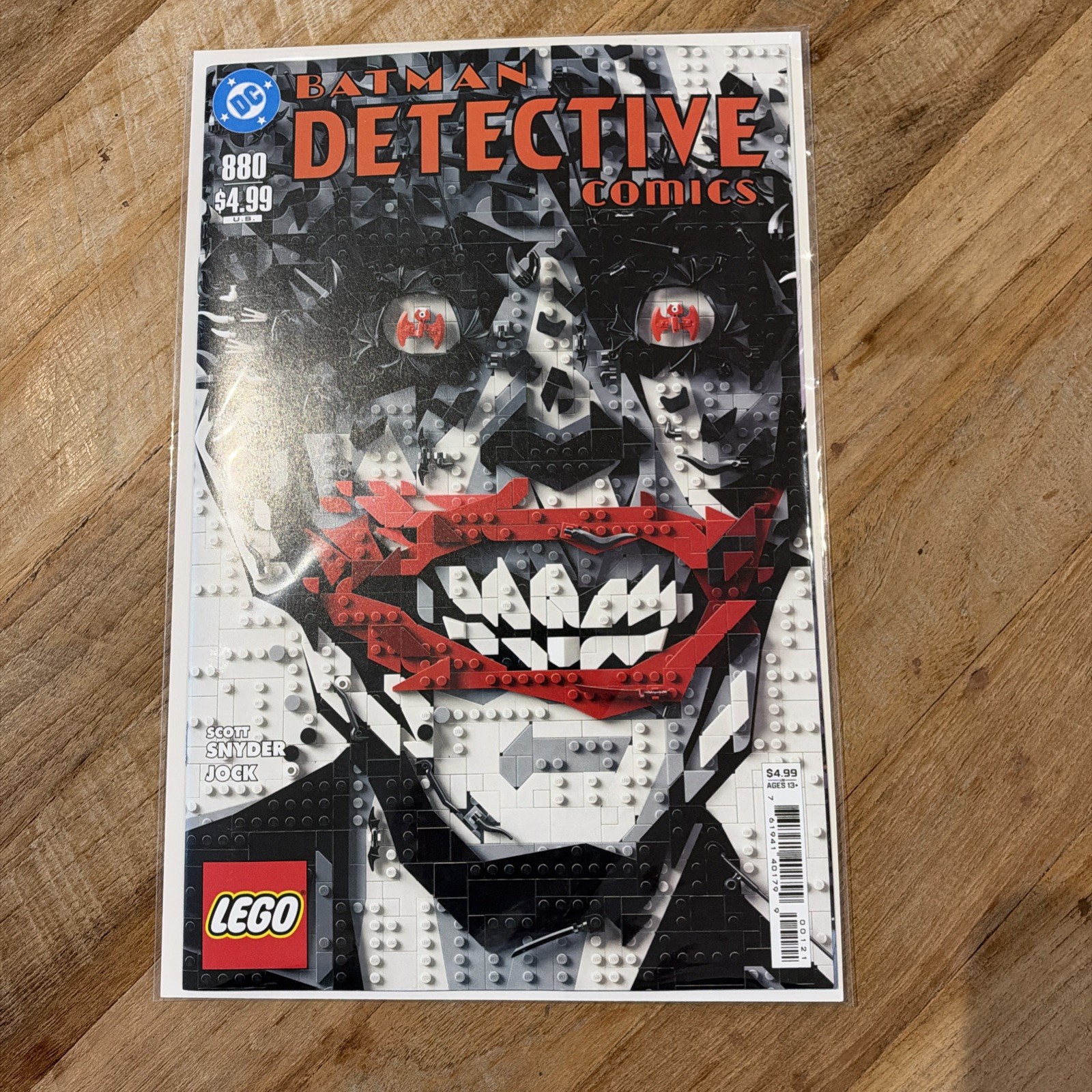 Detective Comics #880 - 2026 facsimile - Lego Jock variant NM