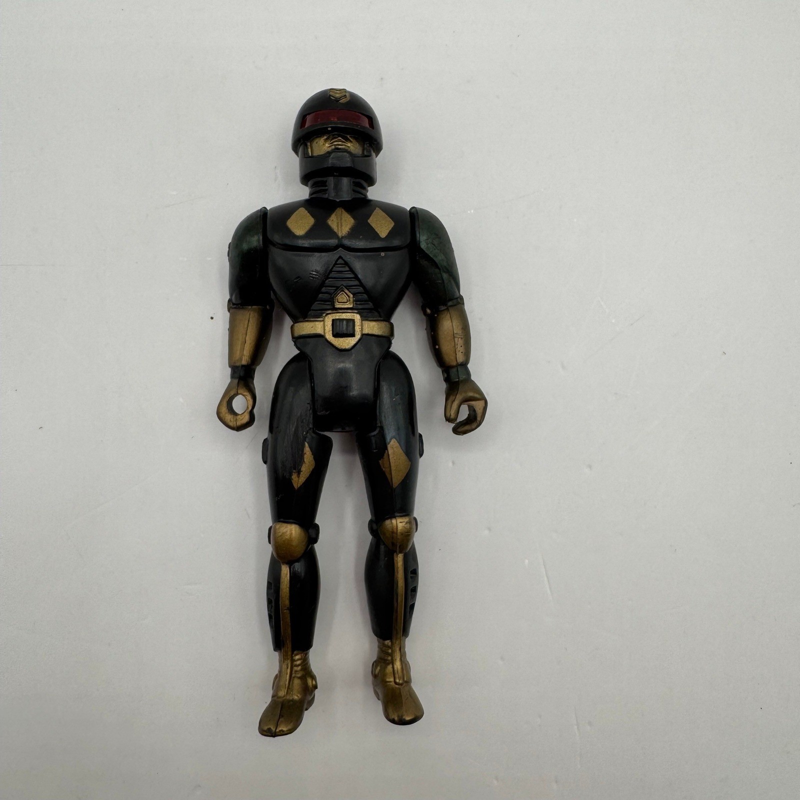 Modellino Soma Sonic Rangers Black Ranger oro 5,5 pollici 1994 vintage
