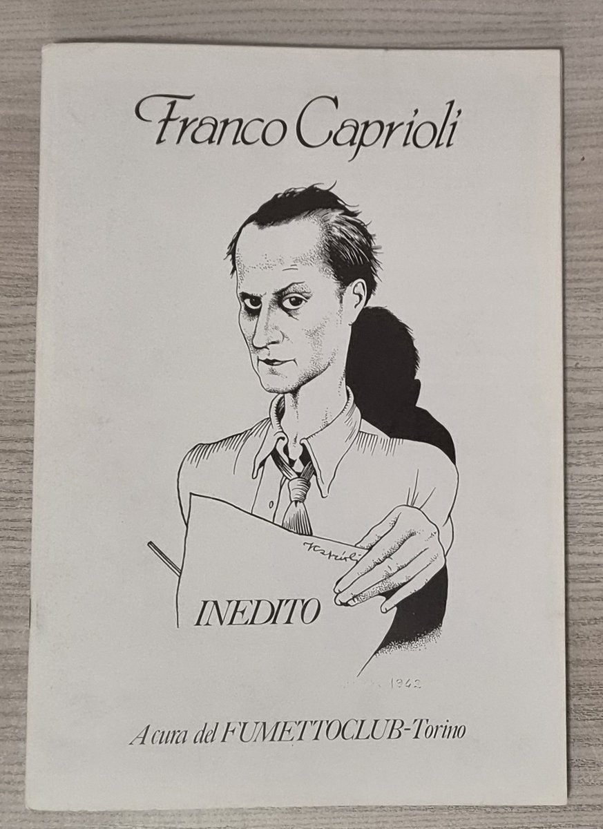 Franco Caprioli  Inedito  Portfolio Monografico Fumettoclub 1984
