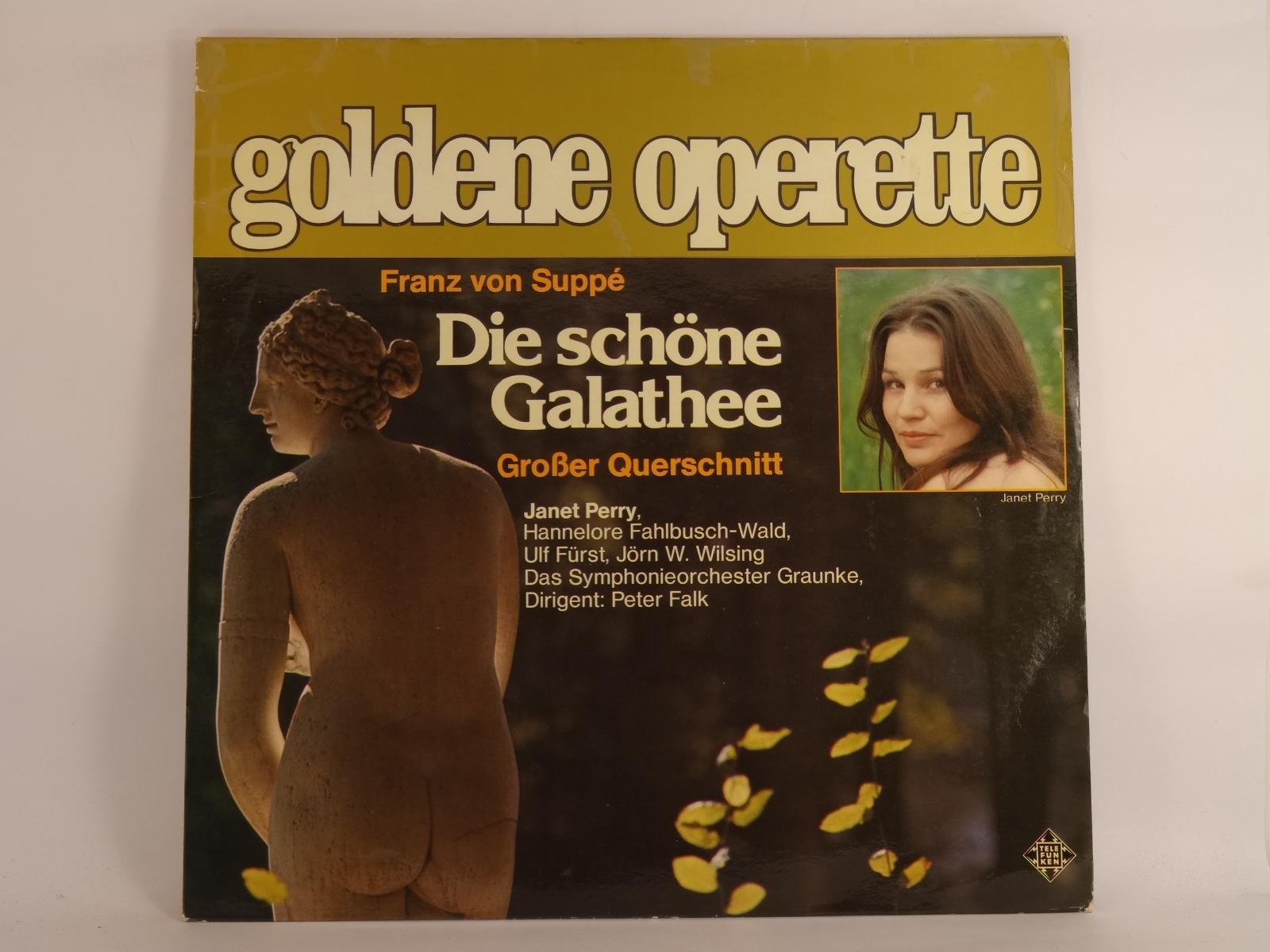 GOLDENE OPERETTE DIE SCHONE GALATHEE (A) LP GOLDENE OPERETTE
