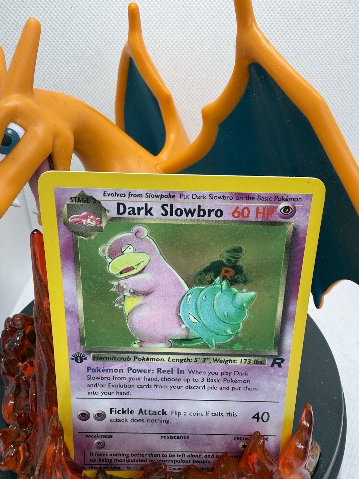 Pokémon TCG Dark Slowbro Team Rocket 12 Holo 1st Edition Holo Rare