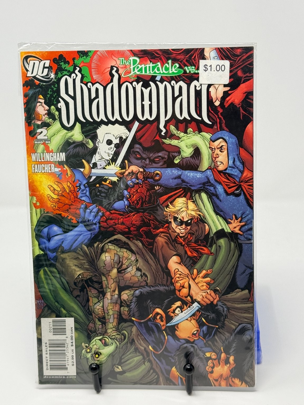 Shadowpact #2 Willingham DC Comics 2006 Il Pentacolo vs. Magic Supernatural