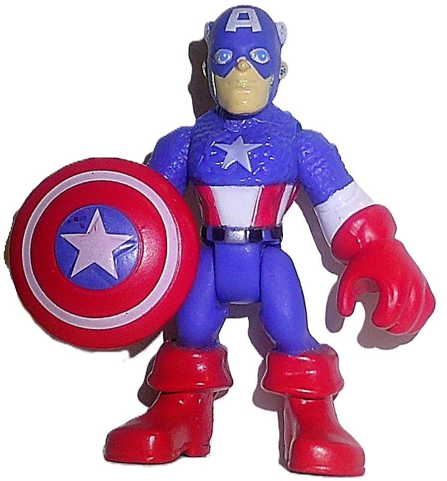 Marvel Super Hero Squad CAPTAIN AMERICA Jungle Squad avventure esclusive