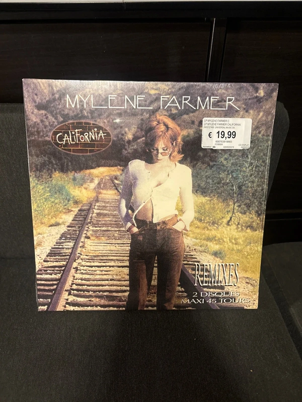 Mylene Farmer - California (Maxi 45T) réédition 2019