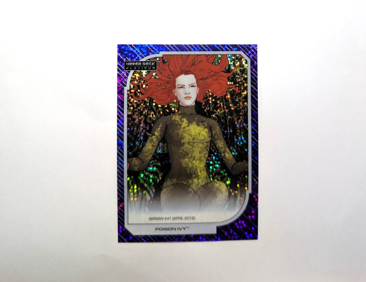 2026 Upper Deck DC Platinum Card #182 Poison Ivy Tom King Viola Pixel /35