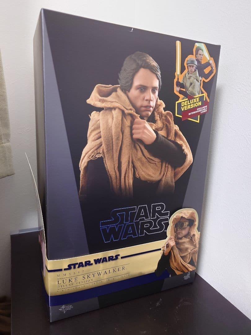 Hot Toys Star Wars Luke Skywalker Deluxe Endor Edition Figura in scala 1/6...