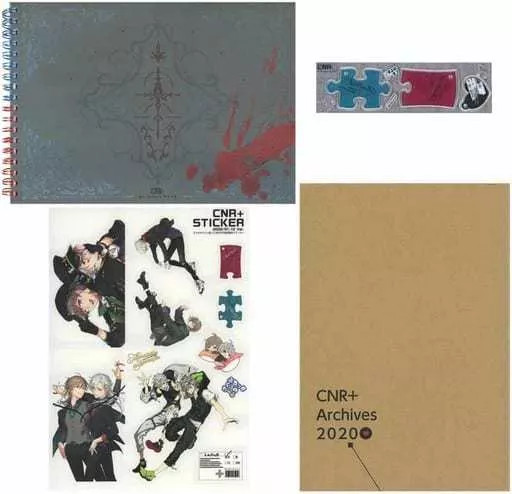 CNR+Archives Vtuber Set B5 Color Art Reference 2020 [4 pezzi] [Età 13+]