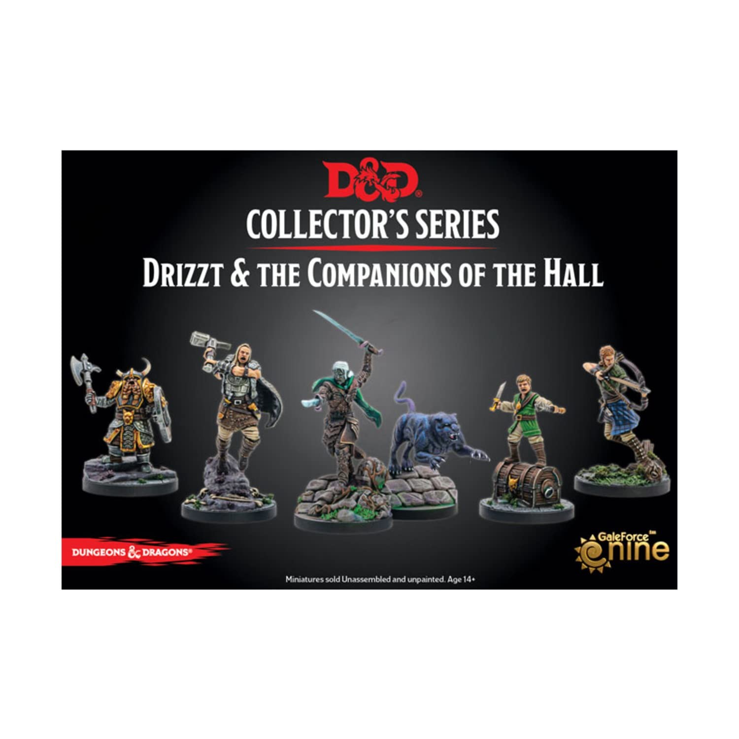 Gale Force Nine La Leggenda di Drizzt Compagni della Sala 6 Personaggi
