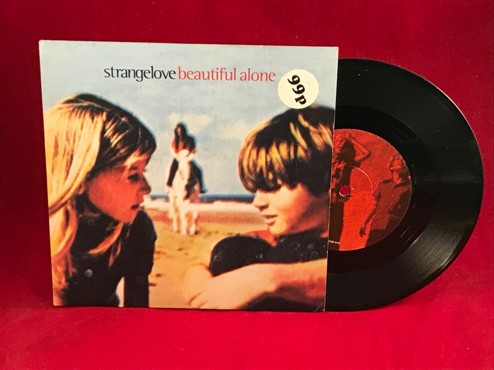 STRANGELOVE Beautiful Alone 1996 UK 7" Vinyl single 45 record