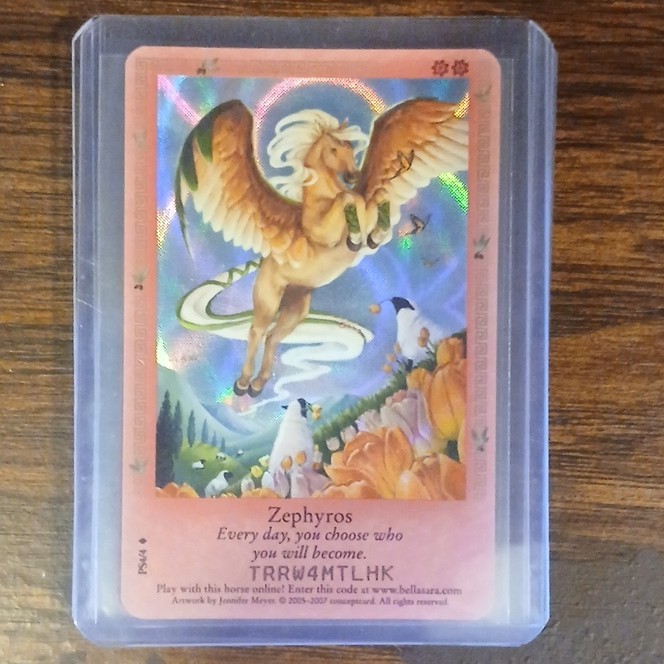 Bella Sara Zephyros PS4/4 ologramma promo luci antiche