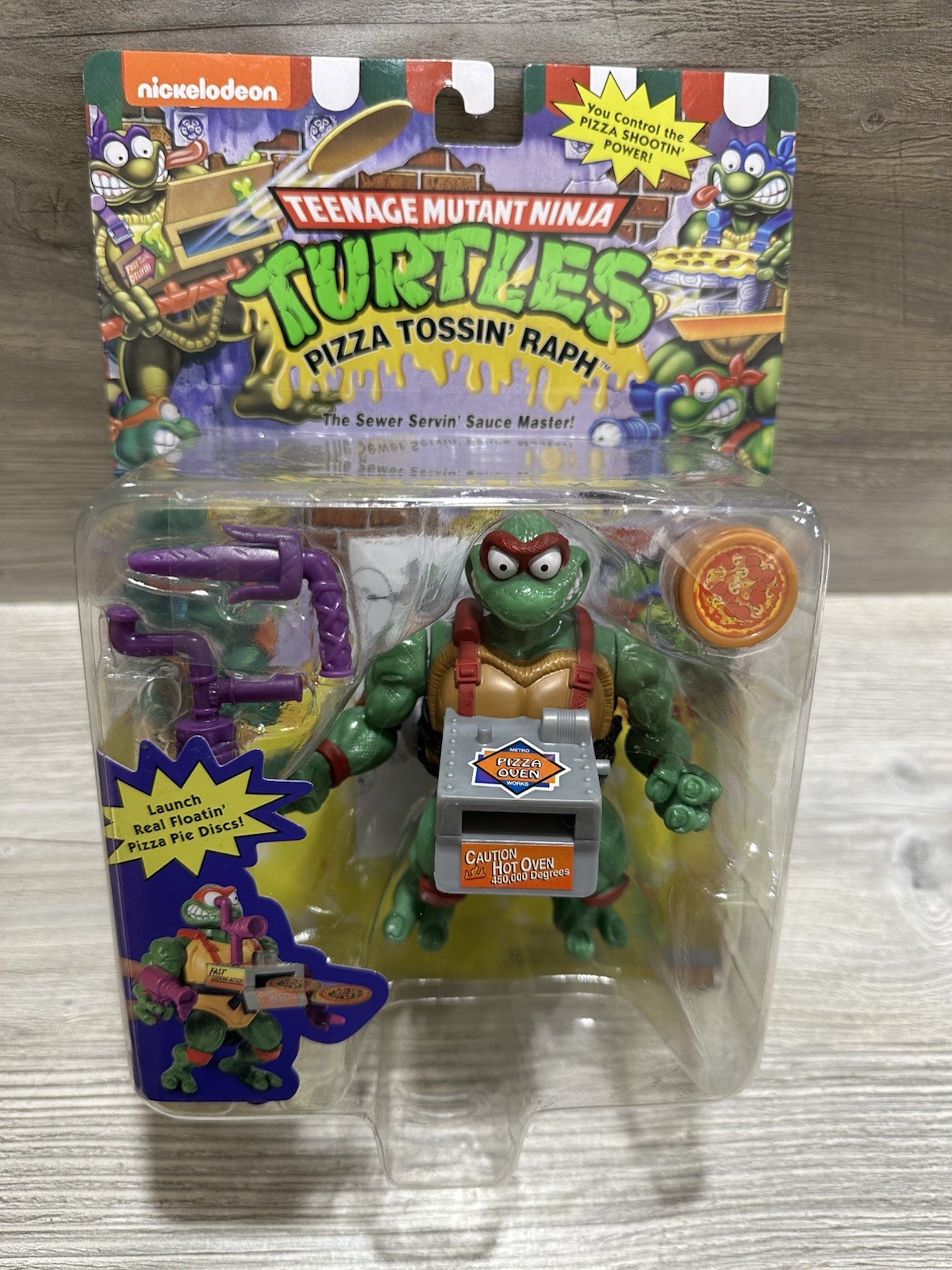 Teenage Mutant Ninja Turtle Pizza Tossin Raph Classic TMNT Nickelodeon