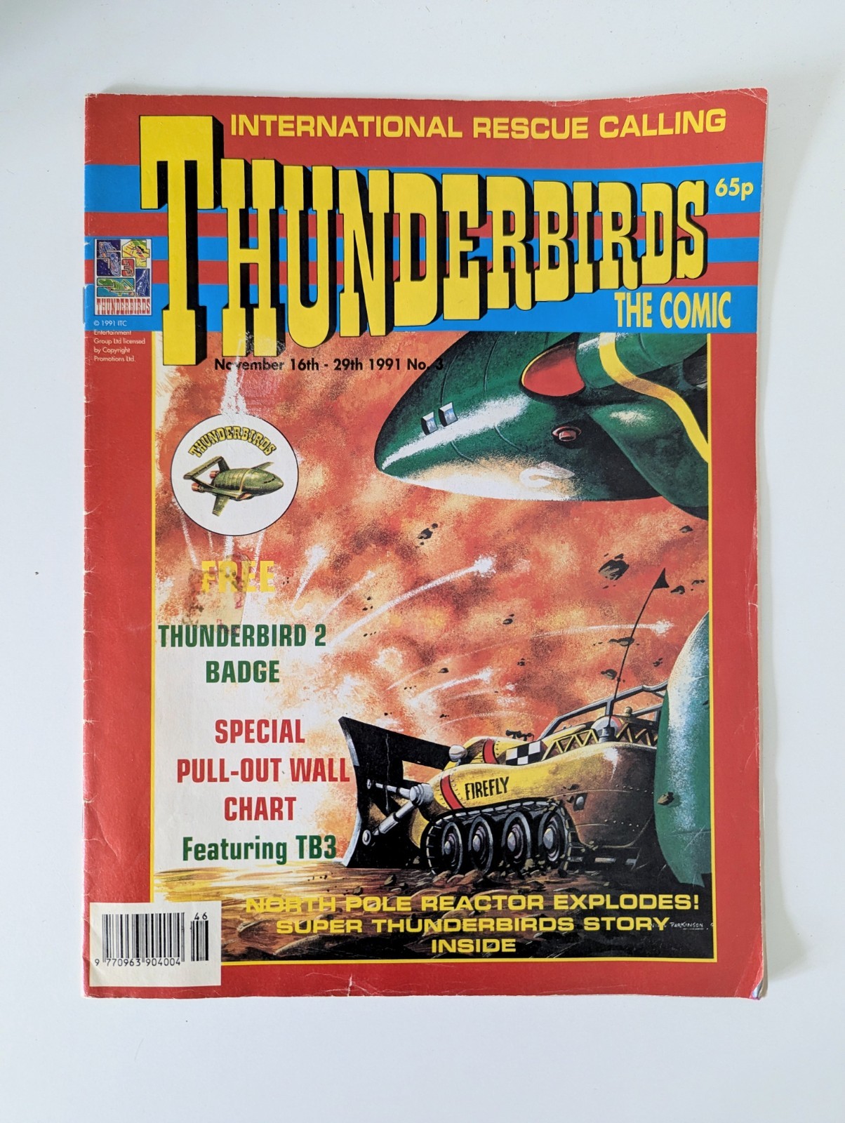 Thunderbirds Comic No 3, November 16th-29th 1991