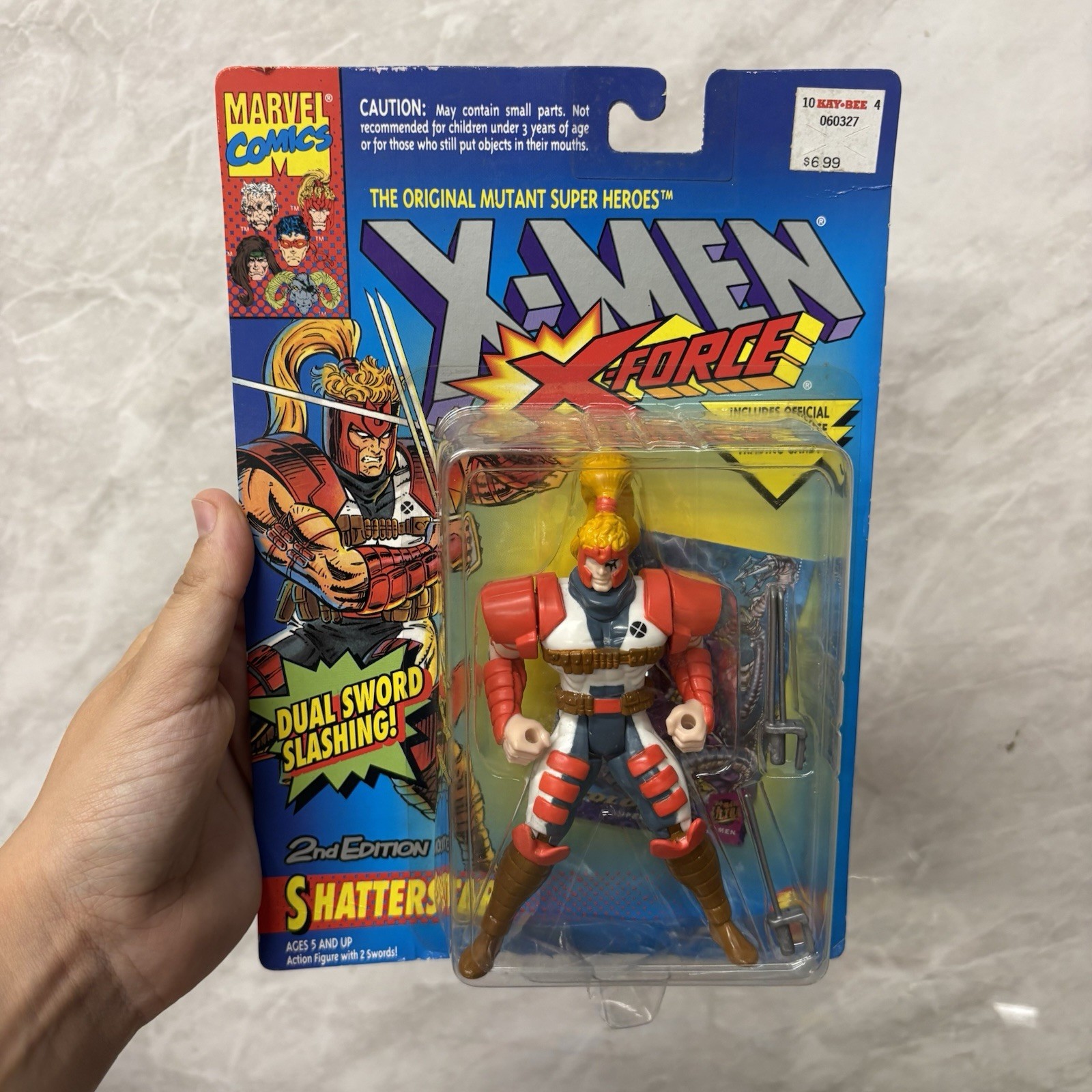 Modellino Toy Biz Marvel Comics X-Force Shatterstar 1994