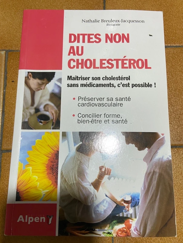 Livre dites non au cholestérol
