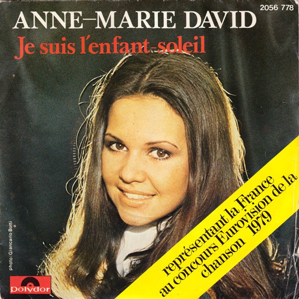 Anne-Marie David - Je Suis L'enfant-soleil - 7", Single #779
