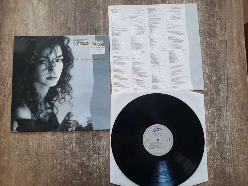 Gloria Estefan – Cuts Both Ways,1989,lp,elpee