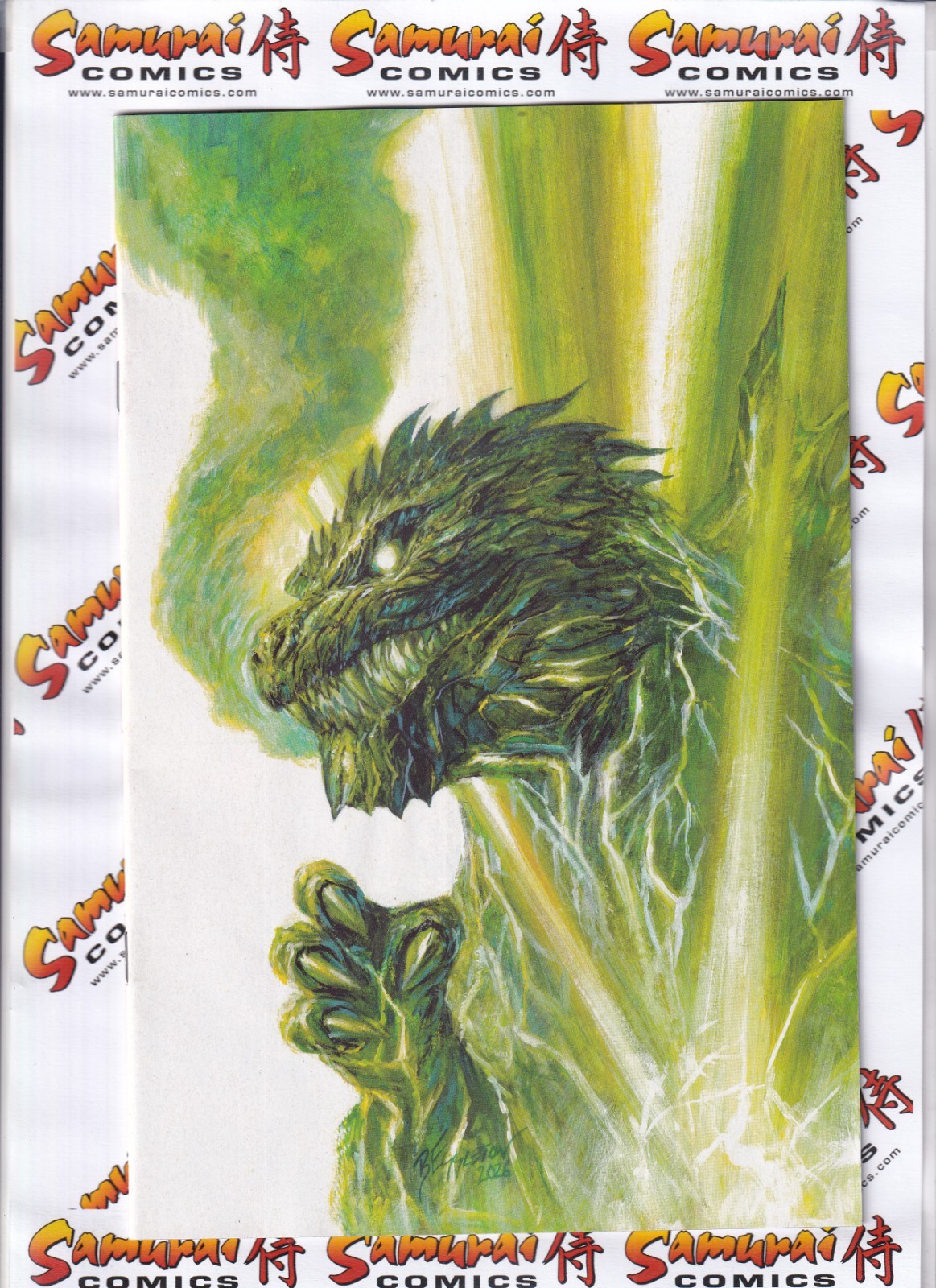 Godzilla [Era Kai-Sei] #13 1:15 Variante Eggleton Scansioni Effettive!