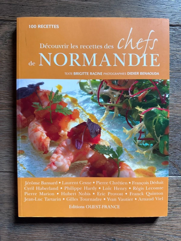 Livre de recettes des chefs de Normandie