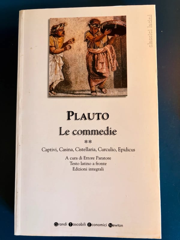 Plauto, commedie