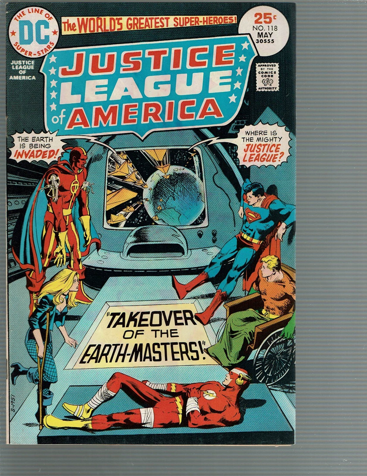Justice League of America 118 L'attacco dei padroni della Terra in ottime condizioni