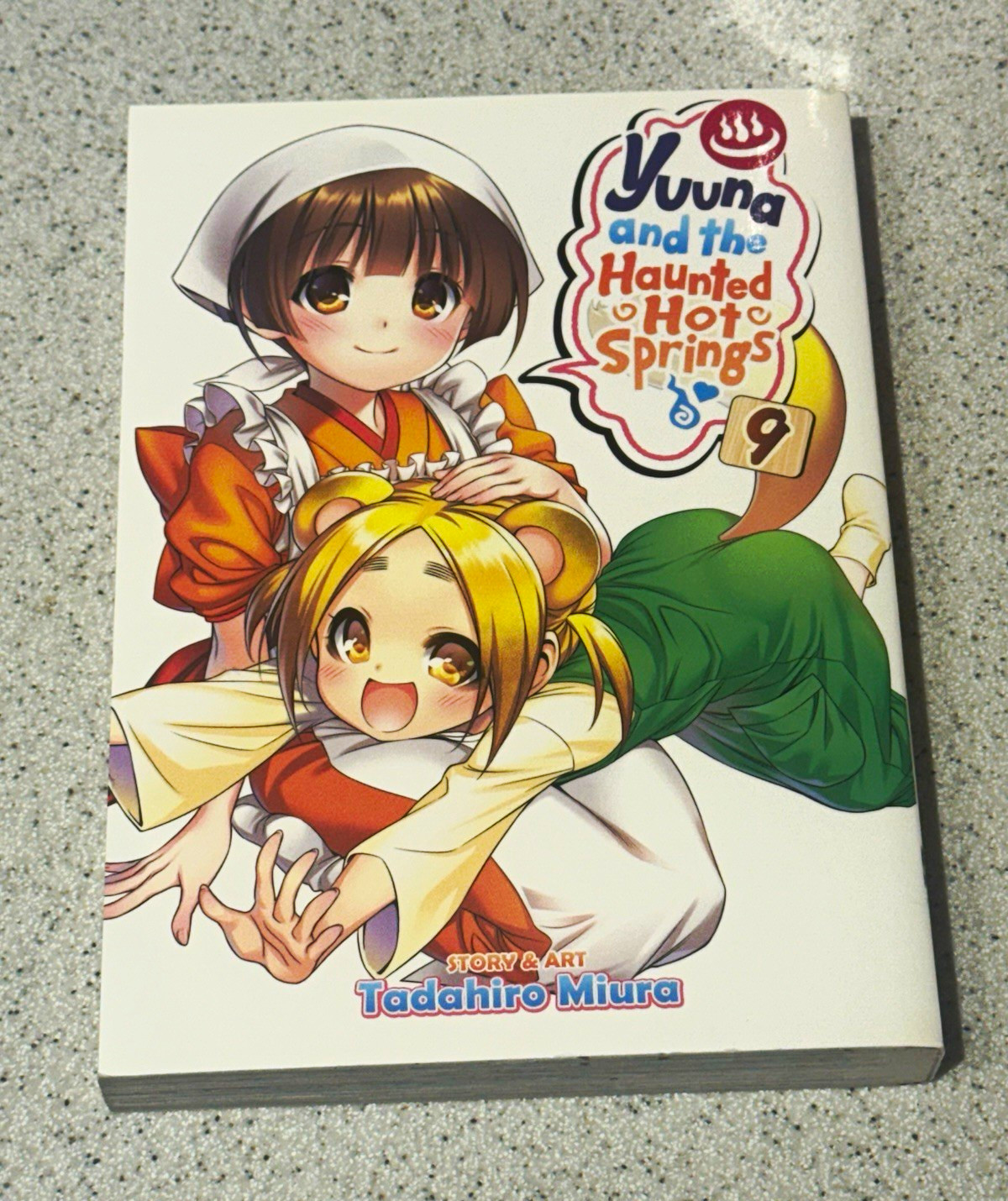 Yuuna and the Haunted Hot Springs Manga Vol 9 Seven Seas TP Inglese Miura