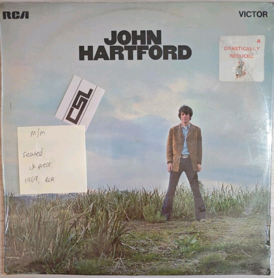 John Hartford Self Titled Vinyl Record M/M SF8039 1969