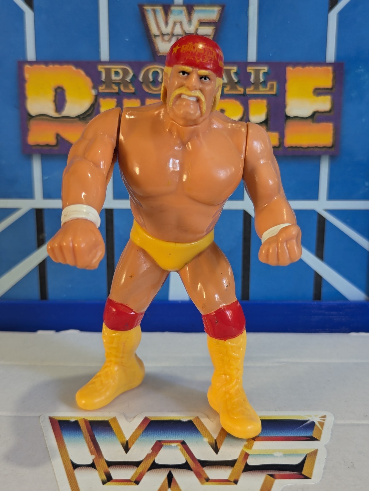 WWF Hasbro Hulk Hogan - WWE LJN Vintage Titan Sports Wrestling - Series 5