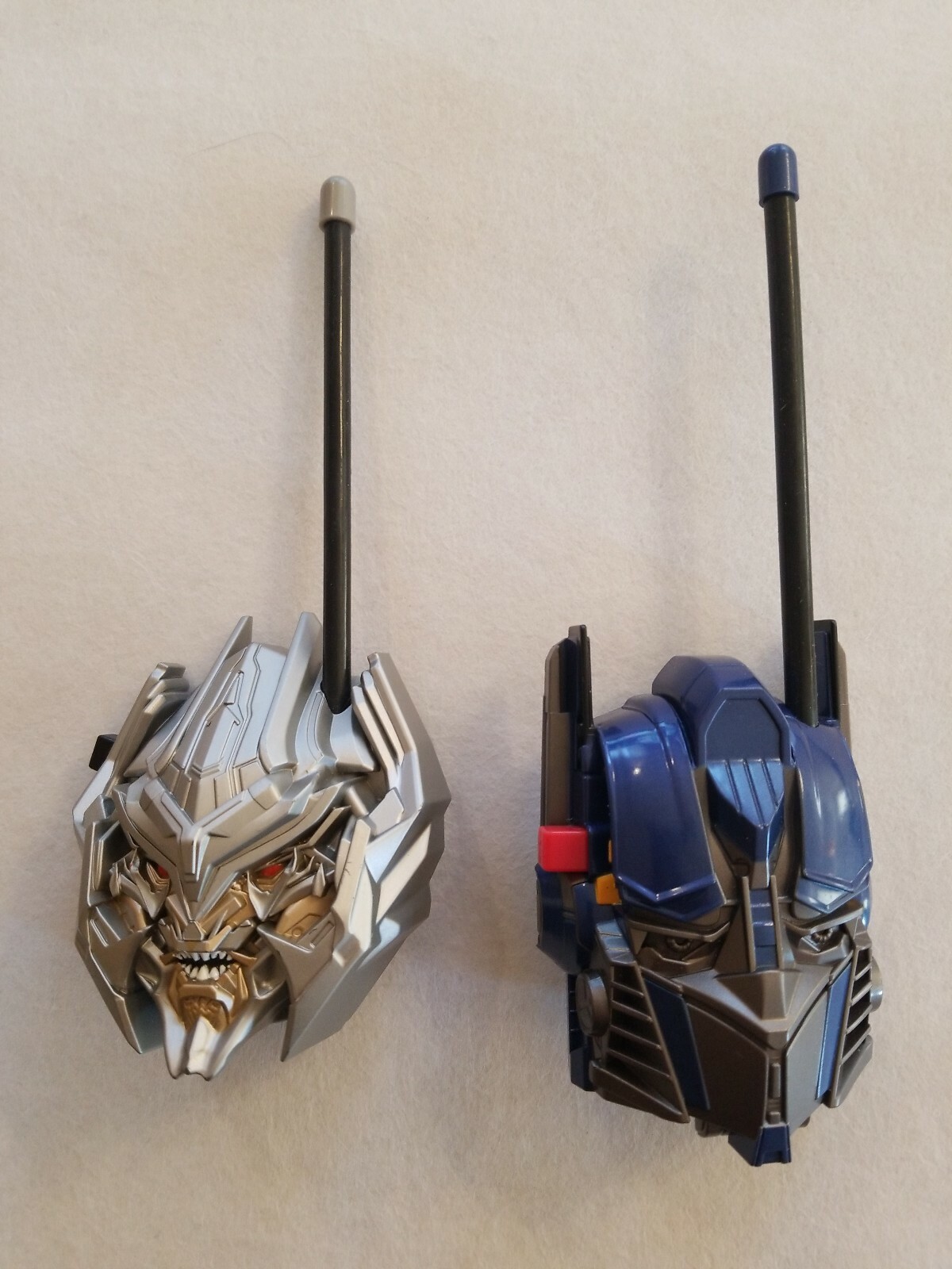 Transformers Optimus Prime Megatron Walkie Talkie Set