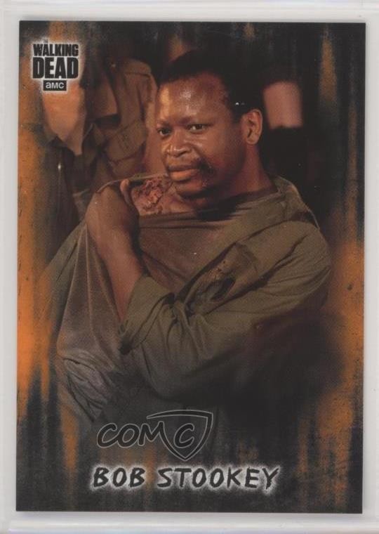 2018 Topps The Walking Dead Hunters and the Hunted Orange Bob Stookey #32 0f4i