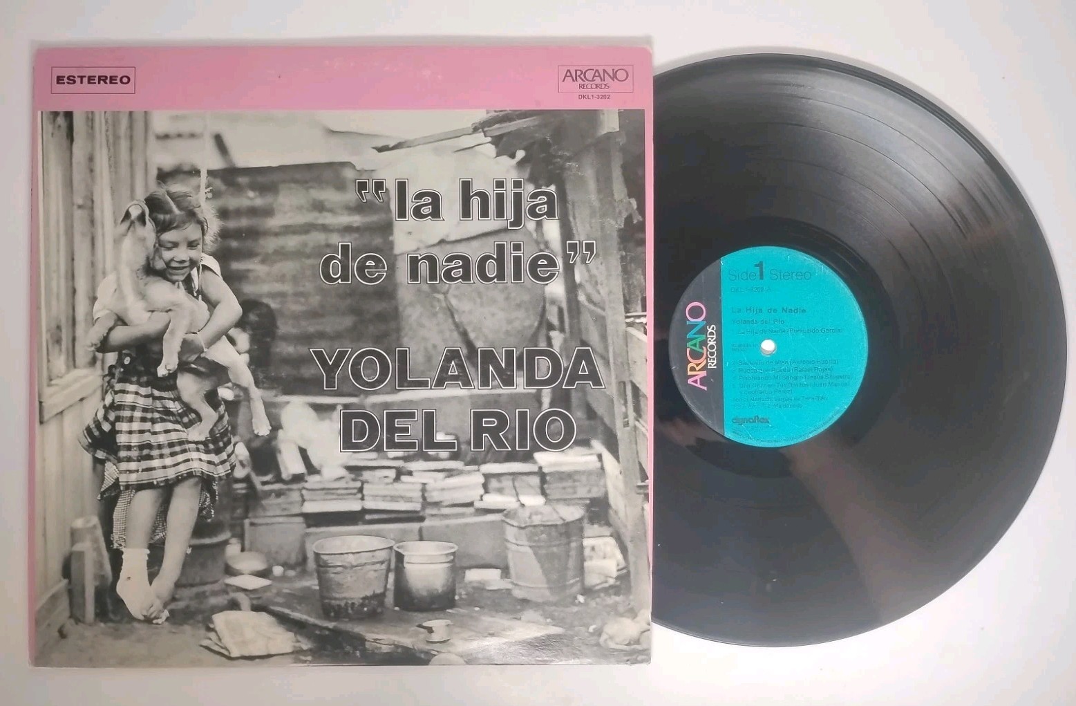 Yolanda Del Rio - La Hija De Nadie - Vinyl Arcano US 1972 LP 