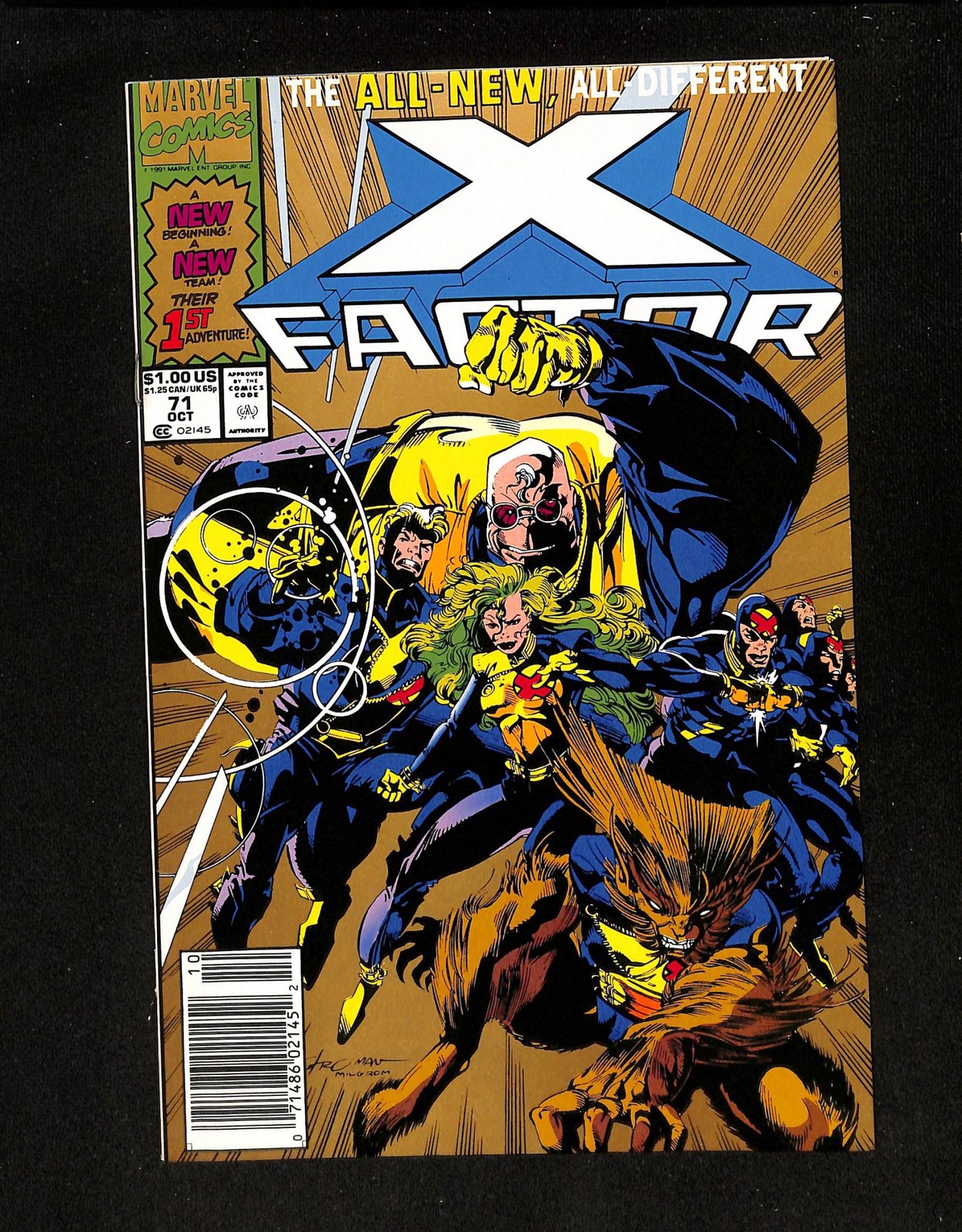 X-Factor #71 seconda stampa Marvel 1991