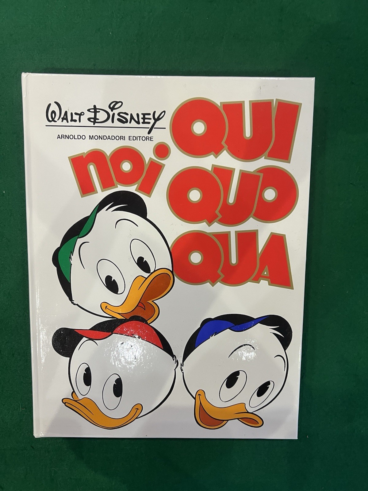 Walt Disney Noi Qui Quo Qua Mondadori 1978 Prima Edizione Cartonato a colori