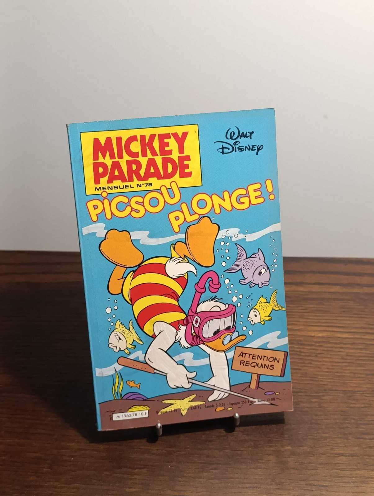 Mickey Parade n°78 – Picsou plonge ! – BD petit format