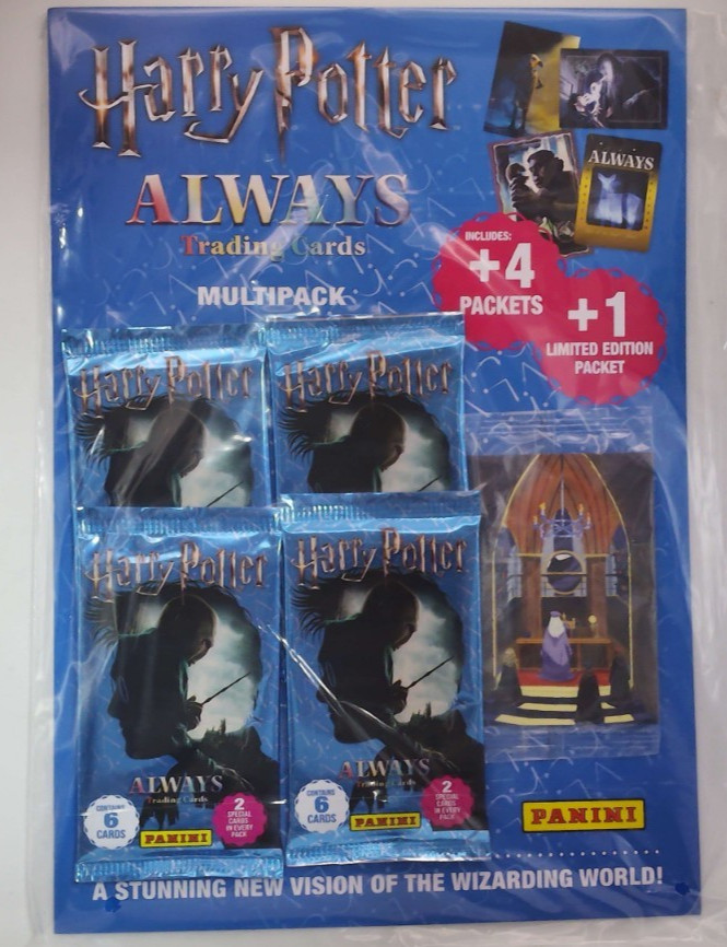 Panini Harry Potter Always Multipack: 27 trading cards  inc DUMBLEDORE Ltd Ed