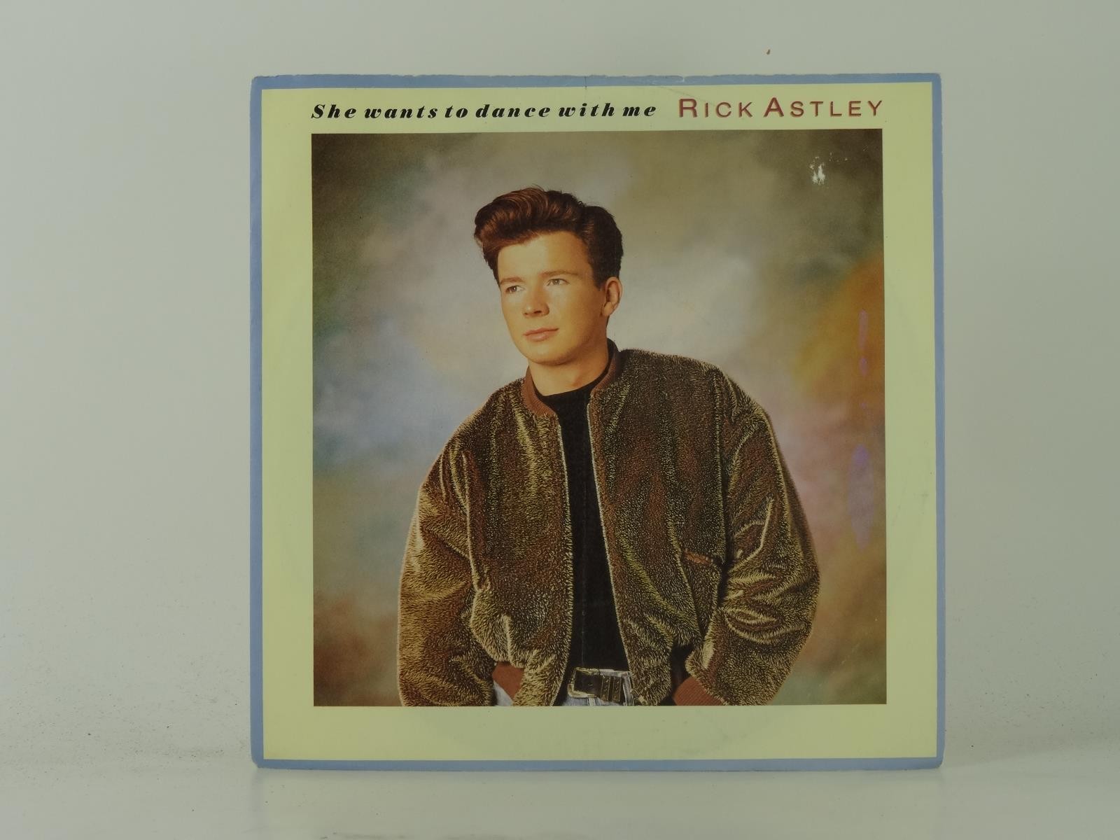 RICK ASTLEY SHE WANTS TO DANCE WITH ME (2) (34) 2 Track 7" Single plus Picture S