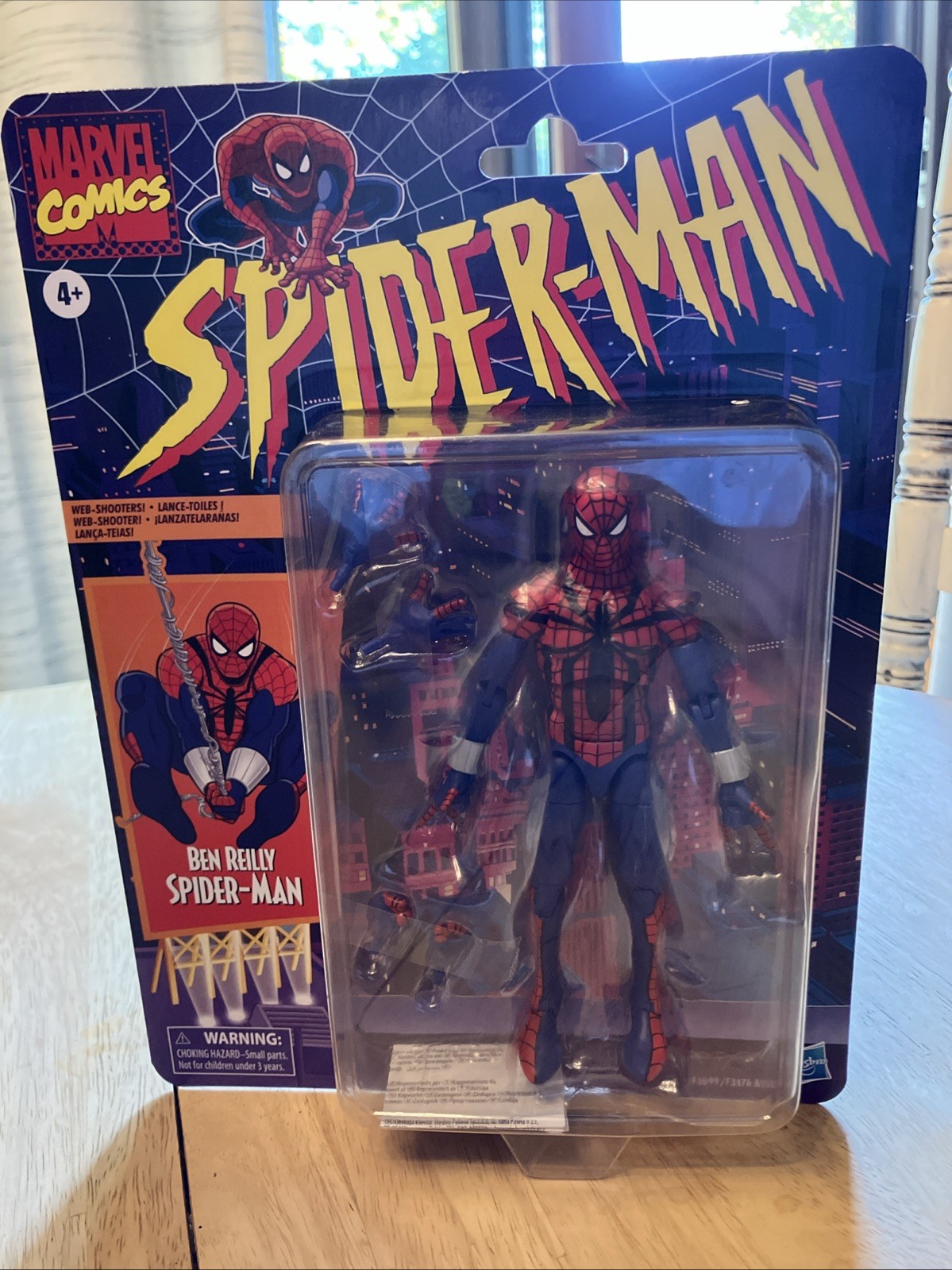 Hasbro Marvel Legends Retro Card Ben Reilly Spider-Man