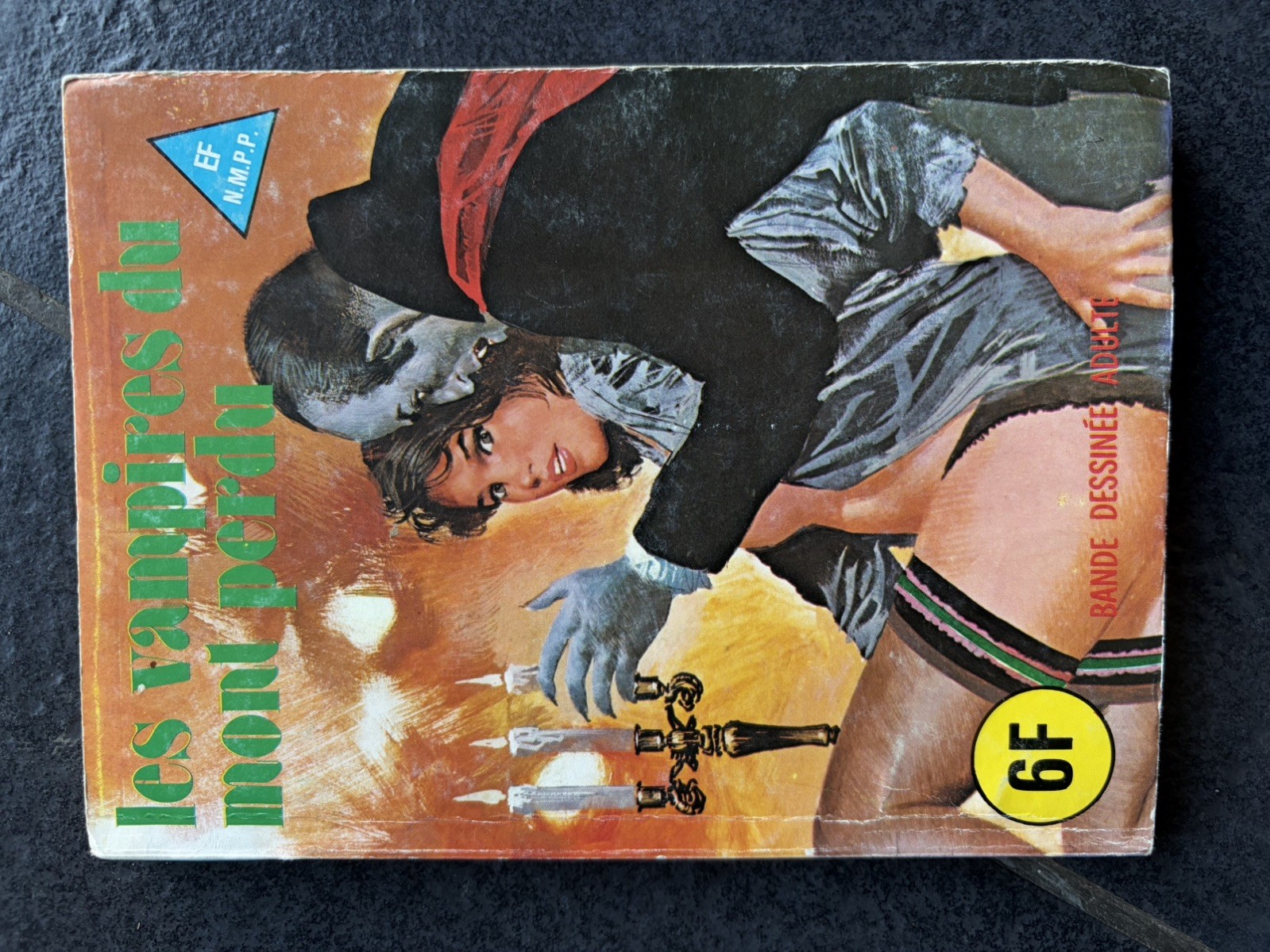 bd Elvifrance EF 1970’s série bleue 66 vampires horreur adulte TBE vintage 