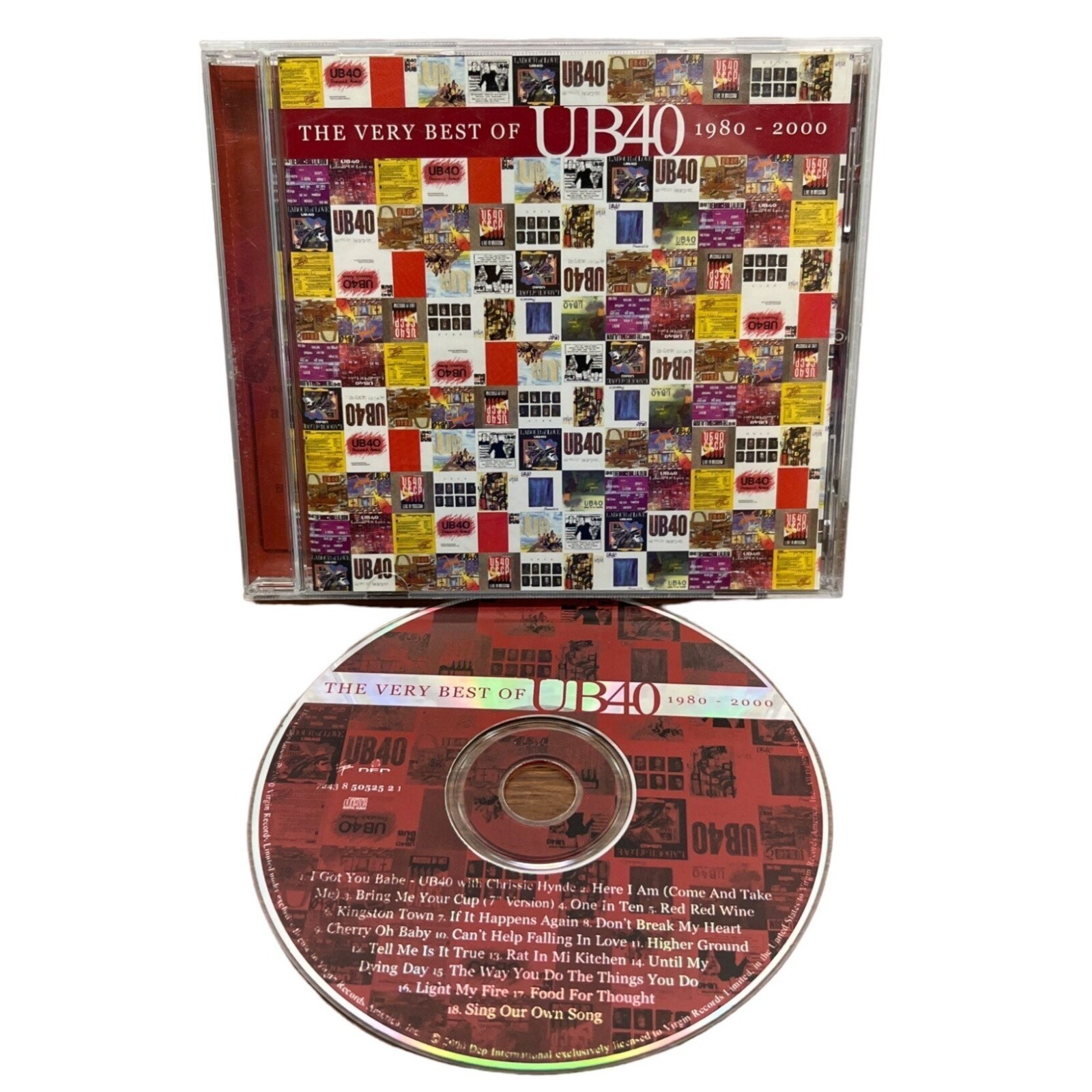 The Very Best of UB40 CD 1980 - 2000 Reggae Dub Got You Babe Red Red Wine