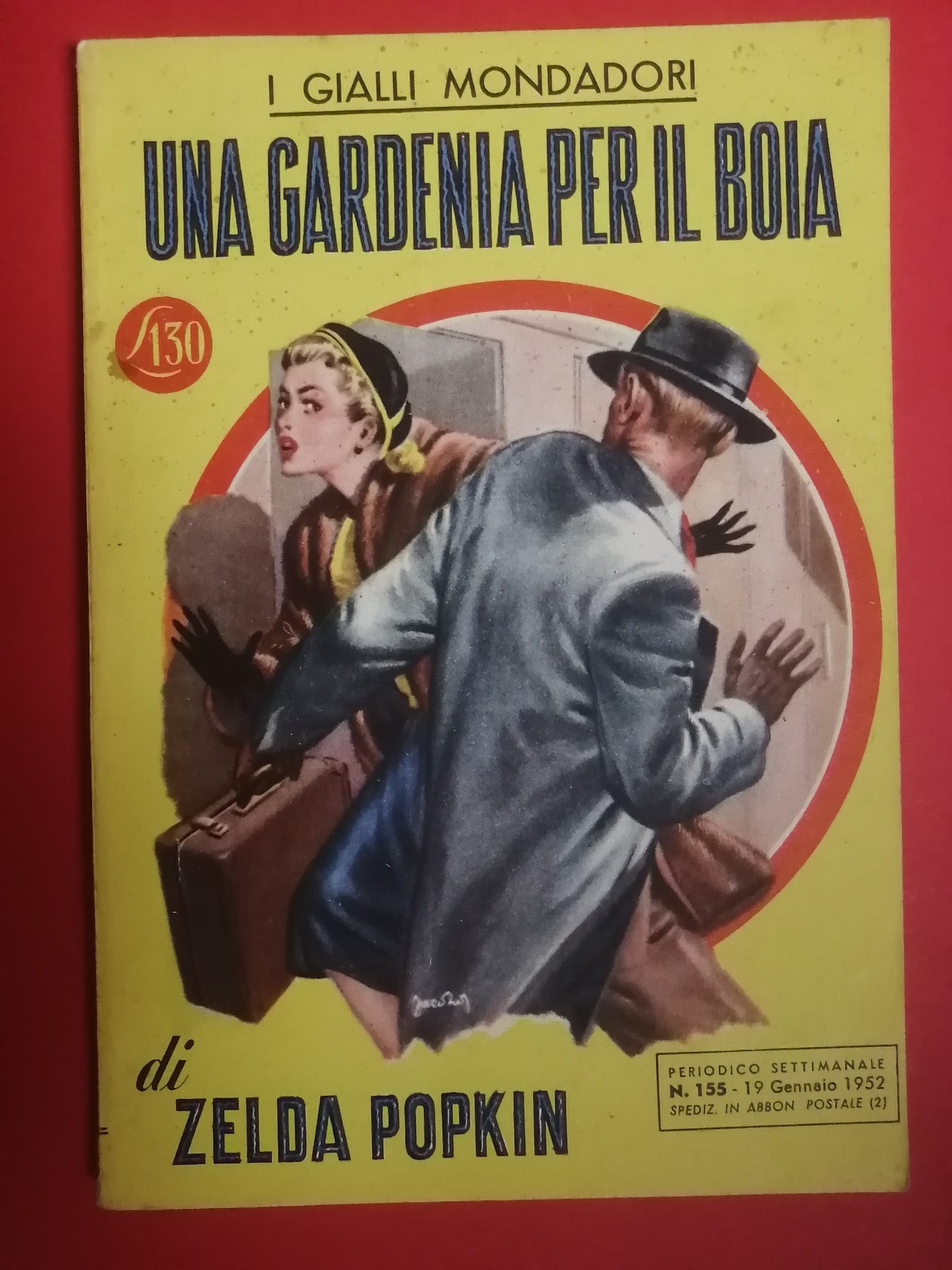 gialli mondadori  n. 155 edicola