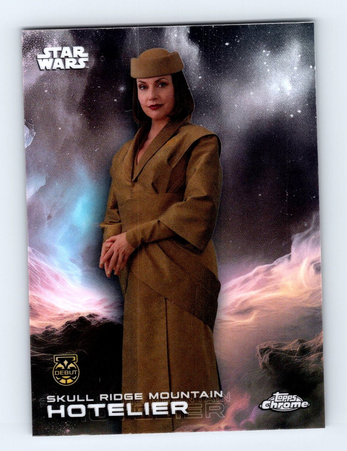 2025 Topps Chrome Star Wars #98 Skull Ridge Mountain Hotelier - NM-MT