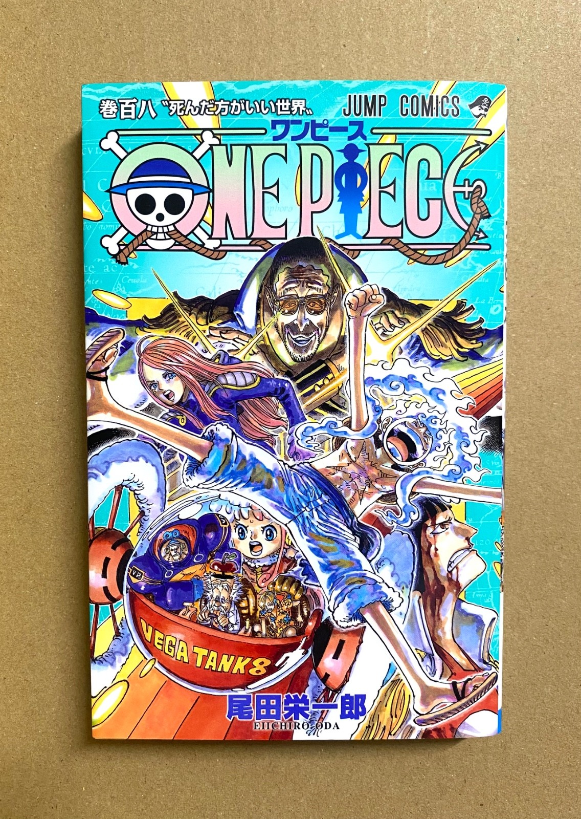 ONE PIECE volume 108 manga prima stampa giapponese usato no obi