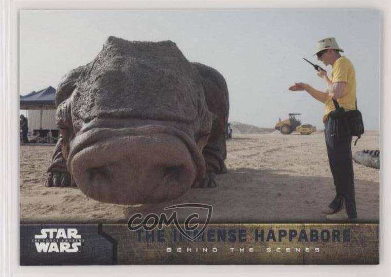 2015 Star Wars: The Force Awakens Series 1 Behind Scenes Immense Happabore 9aj