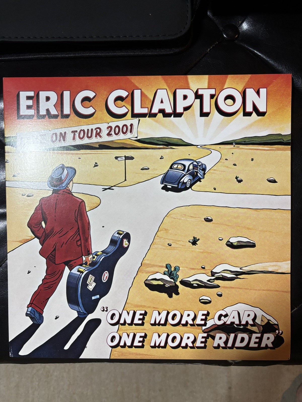 ERIC CLAPTON - ONE MORE CAR, ONE MORE RIDER - 3LP - CLEAR VINYL  *RARE*