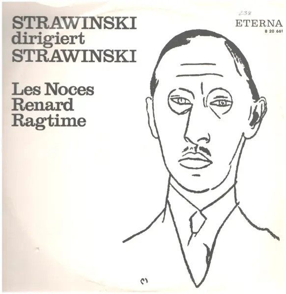 Stravinsky Les Noces, Renard, Ragtime Eterna Vinyl LP