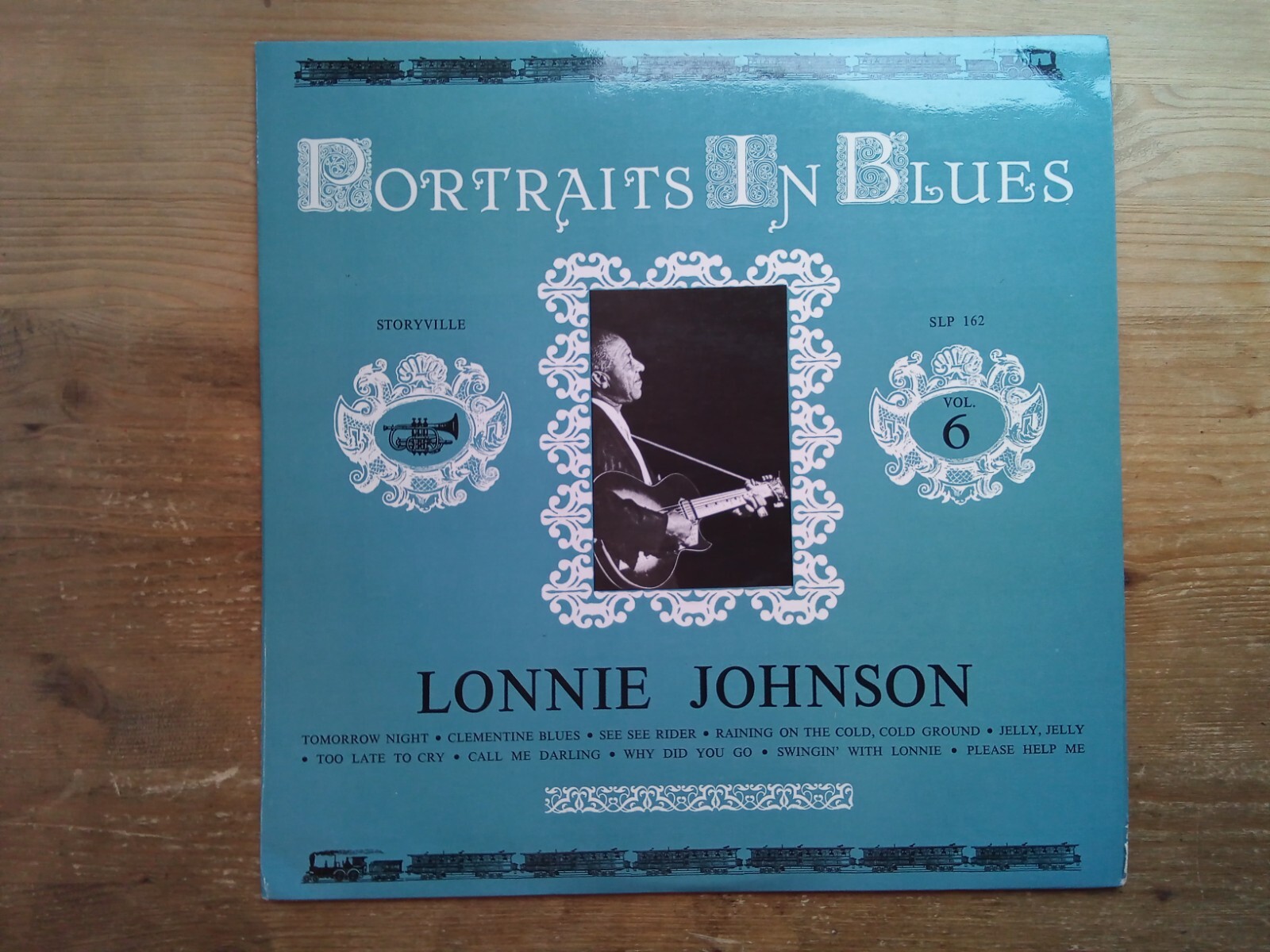 Lonnie Johnson Portraits In Blues Excellent Vinyl LP Record Album SLP 162