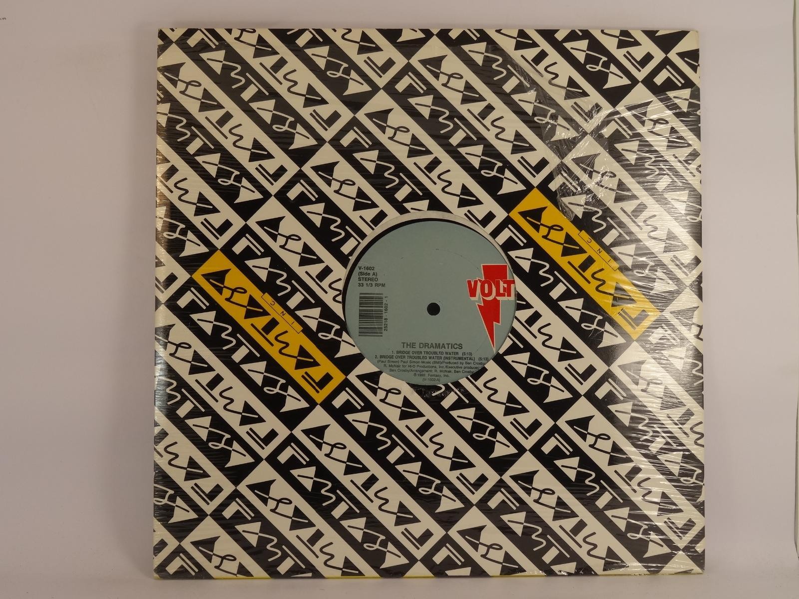 THE DRAMATICS BRIDGE OVER TROUBLED WATER (121) 4 Track 12" Single plus Company S