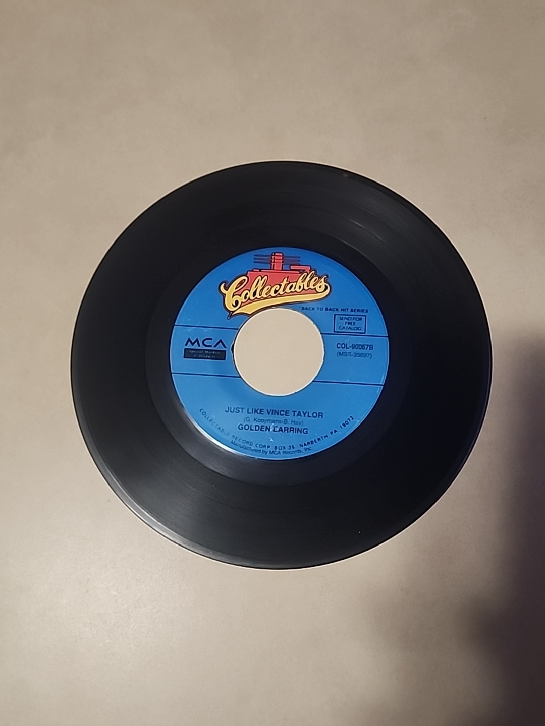 GOLDEN EARRING - Radar Love / Just Like Vince Taylor 45rpm Jukebox