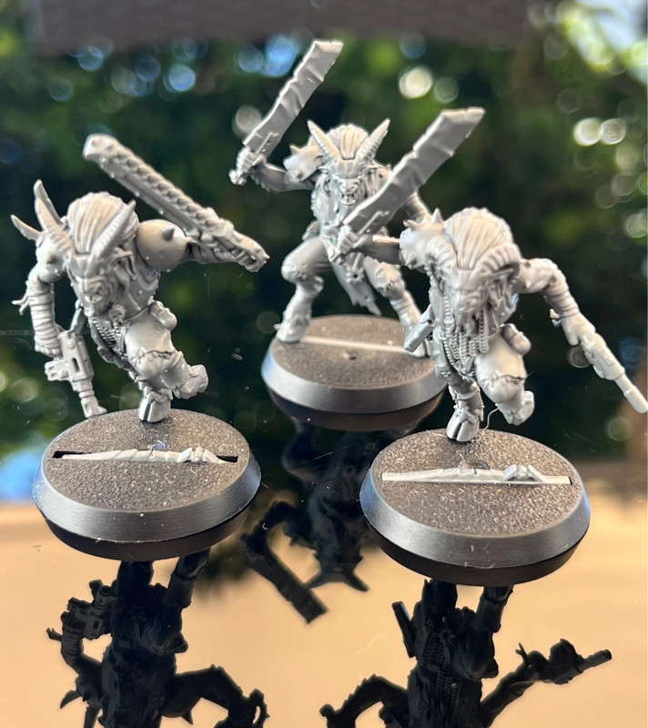 3 X Warhammer 40K Chaos Beastmen Blackstone Fortress