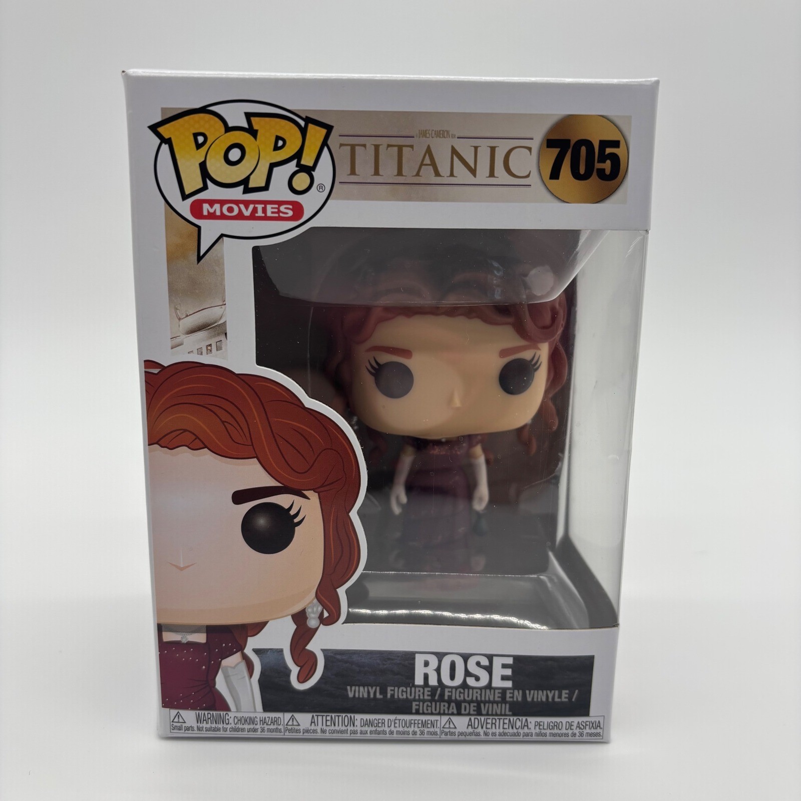 Funko Pop! Movies Titanic Rose #705 Figura in vinile vestito rosso